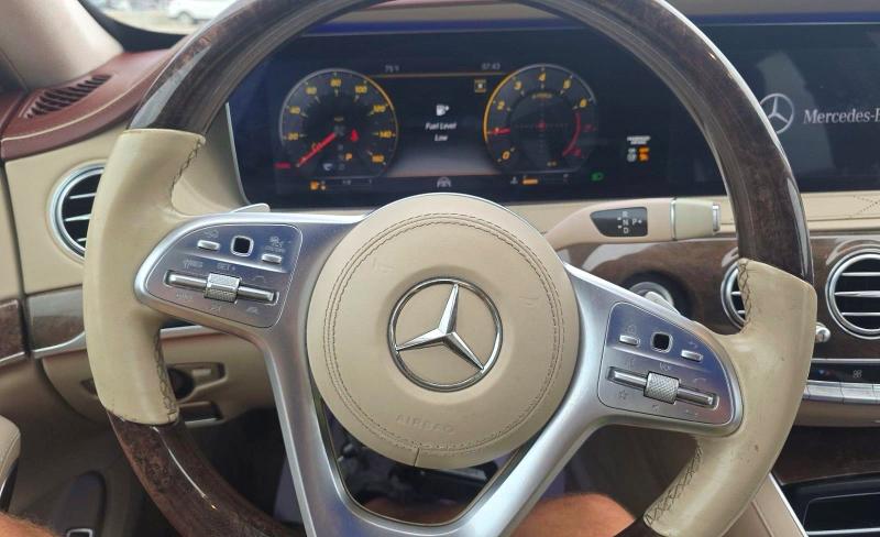 2018 Mercedes-benz S class VIN WDDUG8DB7JA369186 COPART salvage auction — NORMAL WEAR, VA - CERTIFICATE OF TITLE (P), sold $5,200 on 2026-08-12 (photo 9)