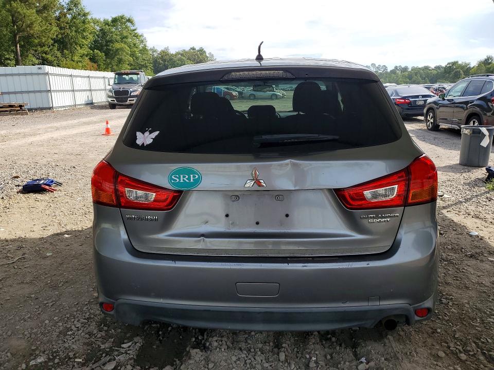 2013 Mitsubishi Outlander VIN 4A4AP3AU8DE020386 COPART salvage auction — FRONT END, Ga - Cert Of Title-Salvage, sold $875 on 2026-08-25 (photo 6)