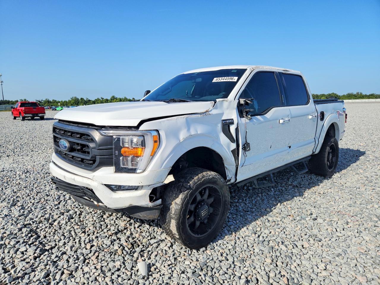 2022 Ford F-150 Lightning VIN 1FTFW1E55NFA20221 — COPART salvage auction photo