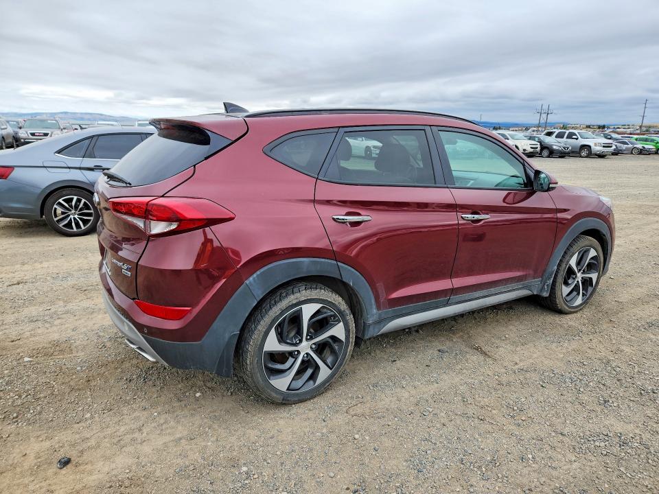 2017 Hyundai Tucson VIN KM8J3CA25HU319147 COPART salvage auction — UNDERCARRIAGE, Salvage Title, sold $2,350 on 2026-08-26 (photo 3)