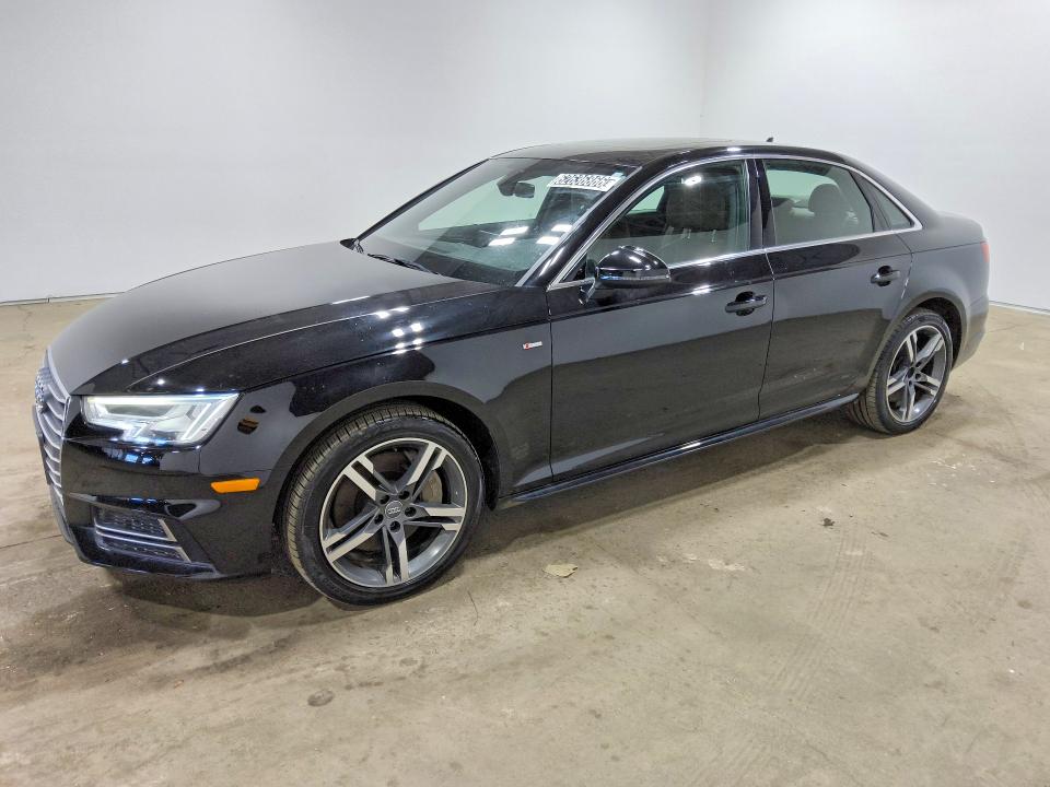 2018 Audi A4 VIN WAUENAF42JA062614 — COPART salvage auction photo