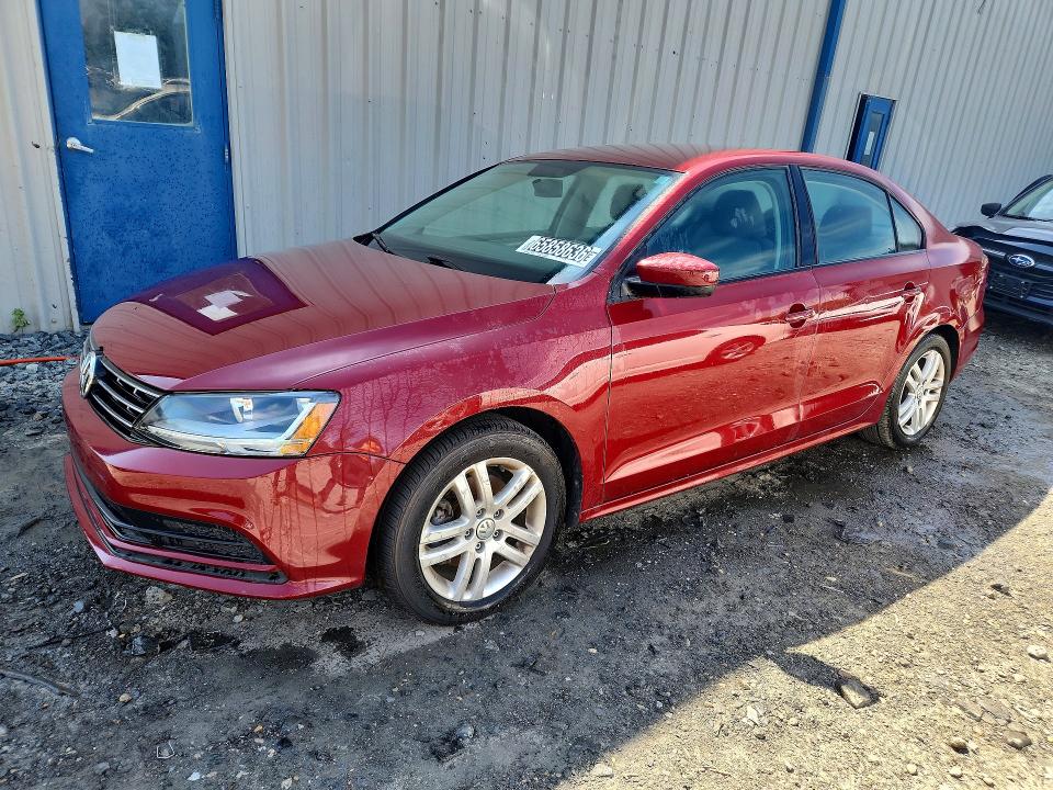 2018 Volkswagen Jetta VIN 3VW2B7AJ4JM252428 — COPART salvage auction photo