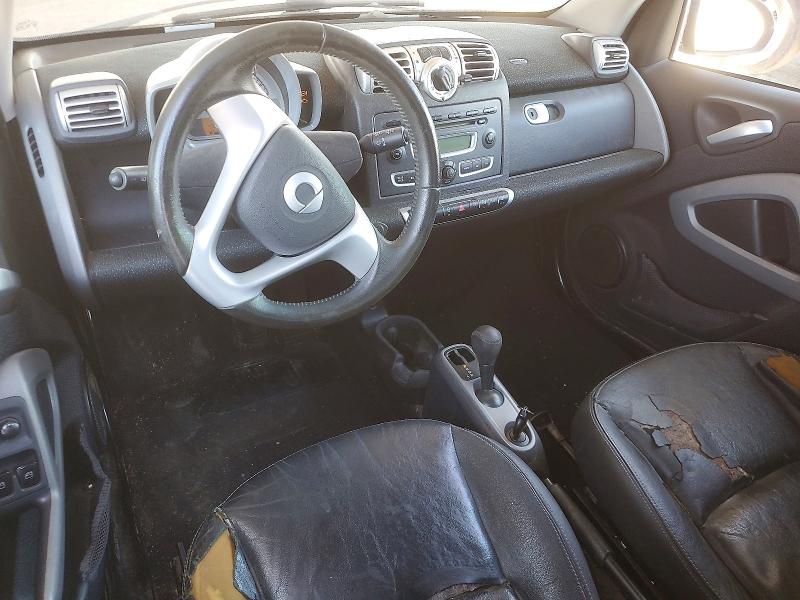 2009 Smart Fortwo VIN WMEEJ31X79K273021 COPART salvage auction — FRONT END, Ca - Dis/Dlr/Exp Only Clean Title, sold $300 on 2026-08-13 (photo 8)