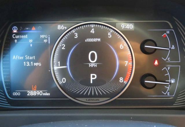 2019 Lexus Ux 200 VIN JTHY3JBH0K2013596 COPART salvage auction — ALL OVER, CA - SALVAGE CERTIFICATE (P), sold $16,800 on 2026-10-12 (photo 8)