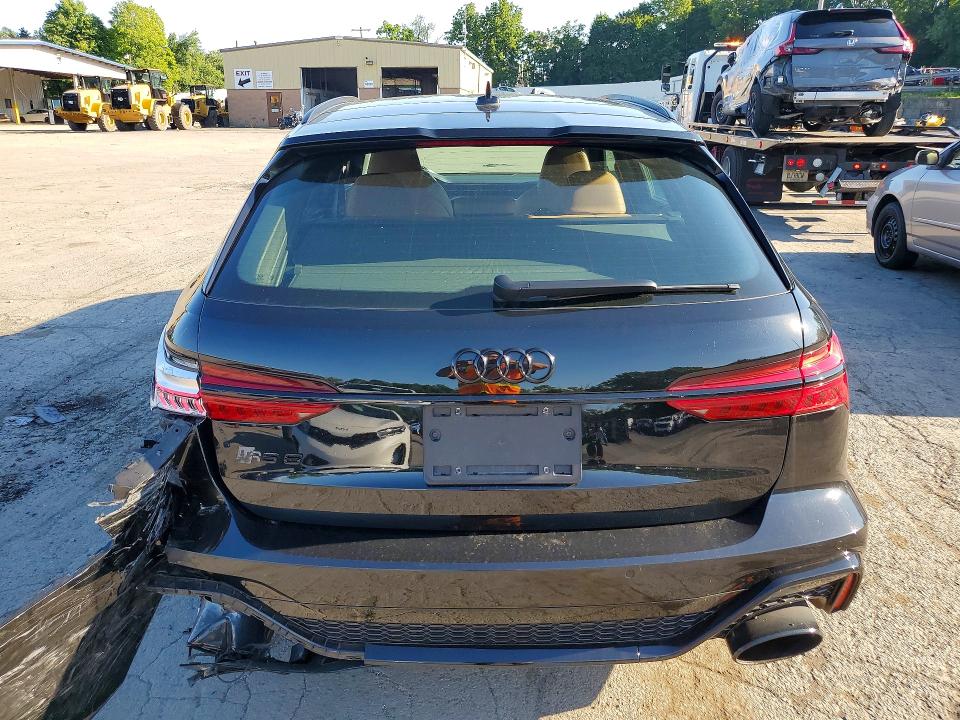 2023 Audi S6 VIN WUA1CBF26PN903978 COPART salvage auction — REAR END, Ny - Mv-907A Salvage Certificate, sold $60,500 on 2026-08-31 (photo 6)