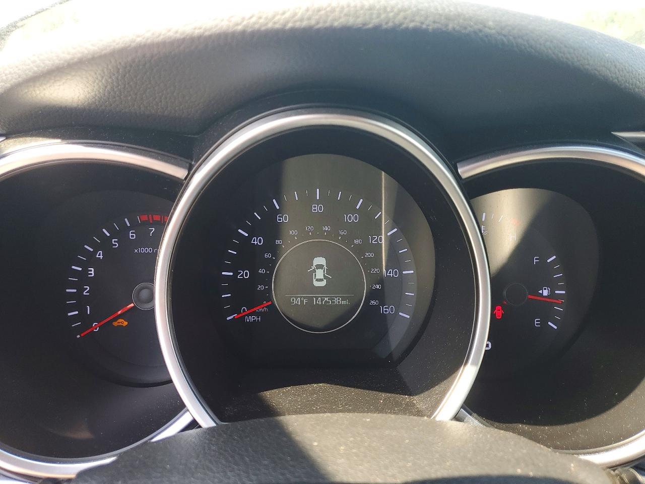 2015 Kia Optima VIN 5XXGN4A76FG463481 COPART salvage auction — Front End, NC - CERTIFICATE OF TITLE (P), sold $950 on 2026-09-15 (photo 9)