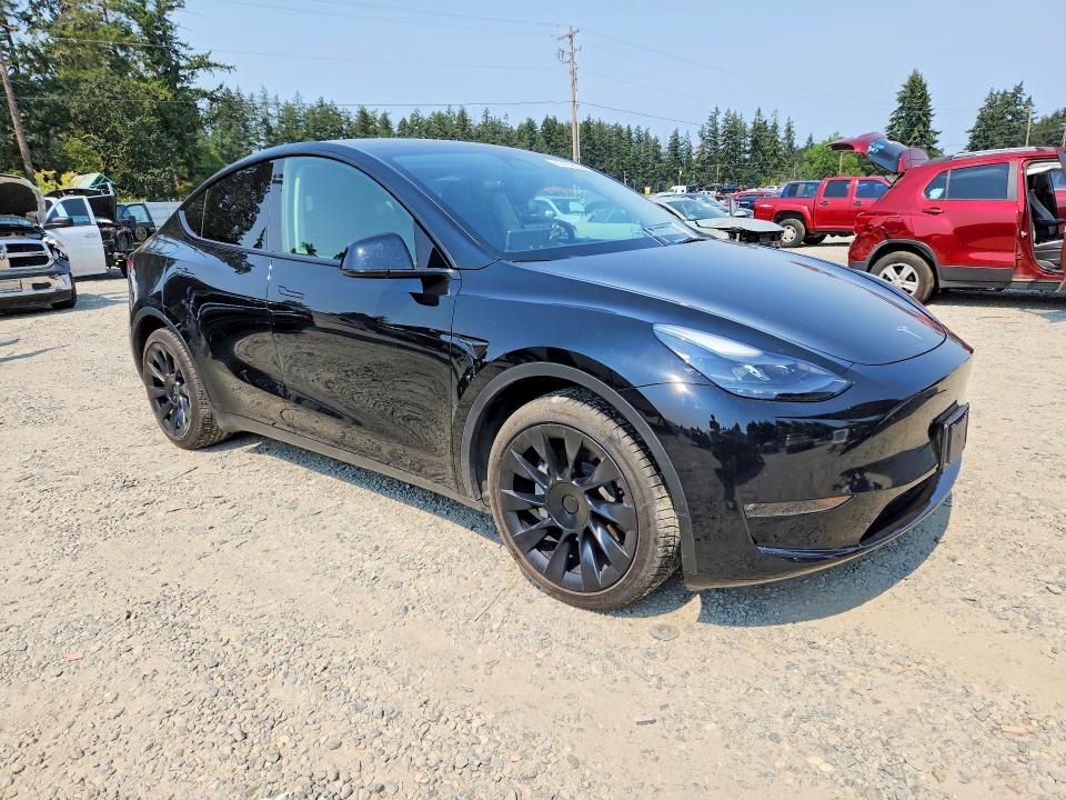 2023 Tesla Model y VIN 7SAYGDEEXPF753673 COPART salvage auction — REAR END, Wa - Bill Of Sale, sold $14,100 on 2026-08-28 (photo 4)
