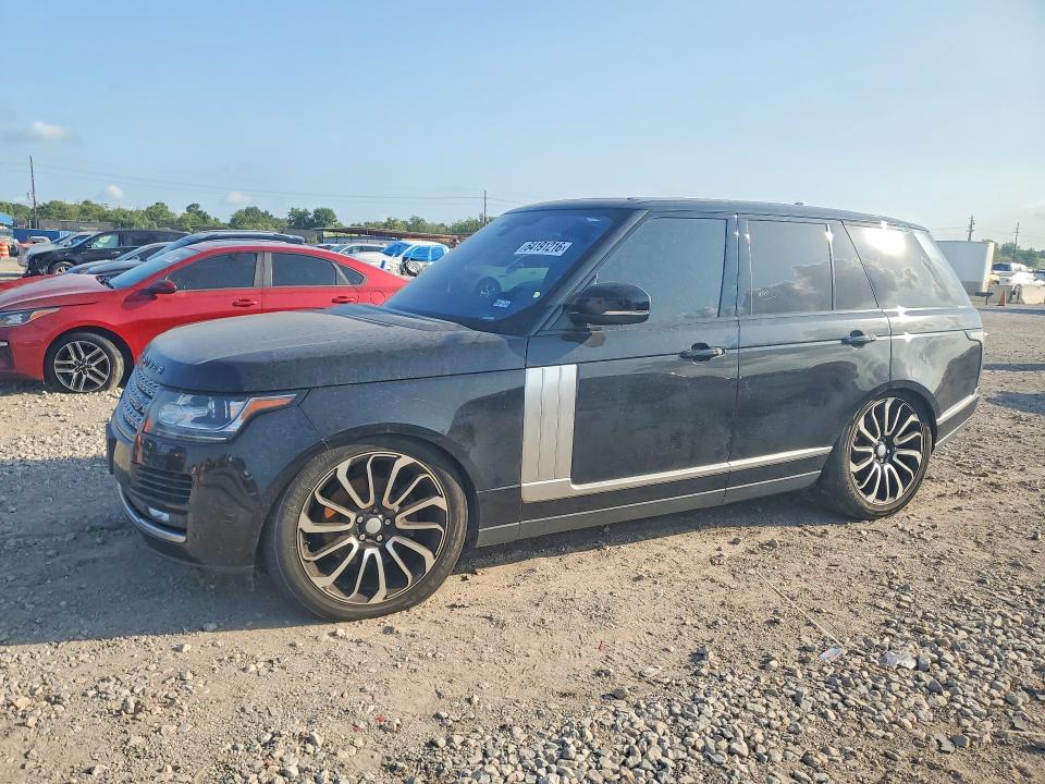 2016 Land rover RANGE ROVER VIN SALGS2KF1GA268946 COPART salvage auction — SIDE, Tx - Certificate Of Title, sold $7,500 on 2026-09-01 (photo 1)
