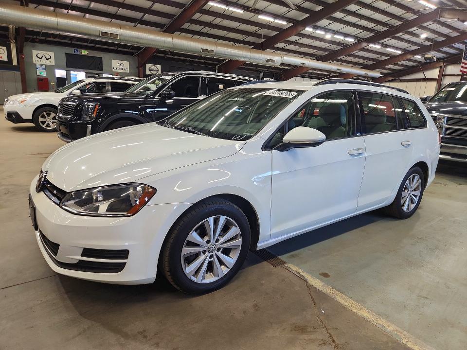 2017 Volkswagen Golf sportwagen VIN 3VW017AU9HM520159 COPART salvage auction — MINOR DENT/SCRATCHES, VT - CERTIFICATE OF TITLE (P), sold $2,950 on 2026-08-31 (photo 1)