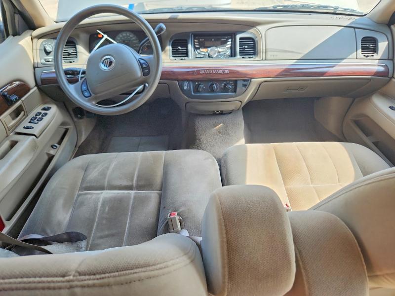 2004 Mercury Grand marquis VIN 2MEFM74W14X635272 COPART salvage auction — FRONT END, FL - CERT OF TITLE SLVG REBUILDABLE, sold $300 on 2026-08-28 (photo 8)
