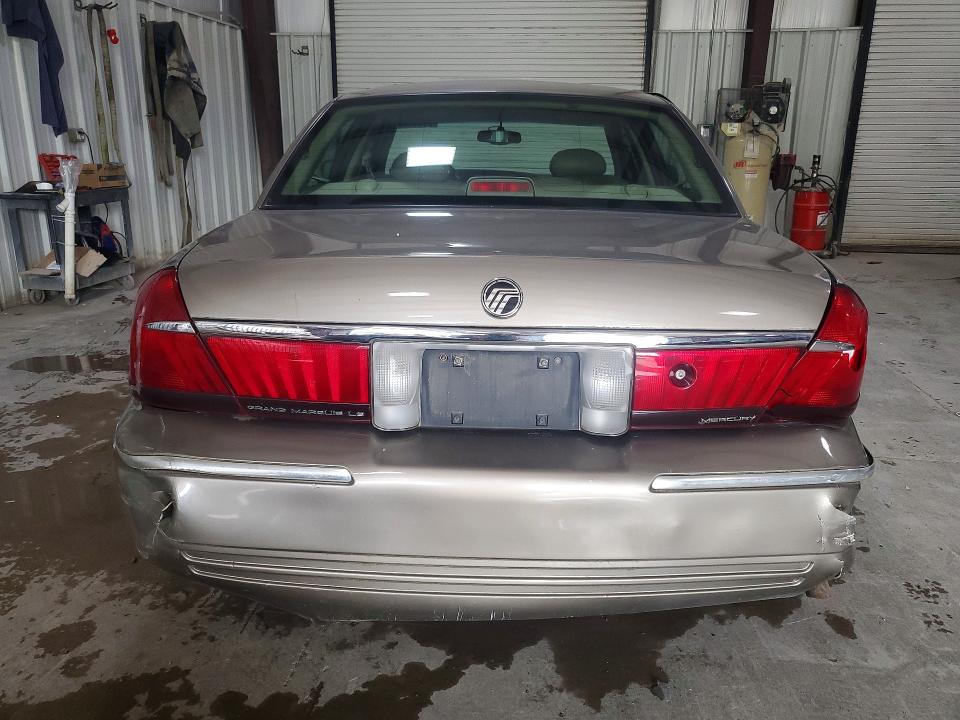 2001 Mercury Grand marquis VIN 2MEFM75W11X662790 COPART salvage auction — SIDE, PA - CERTIFICATE OF SALVAGE, sold $425 on 2026-09-09 (photo 6)