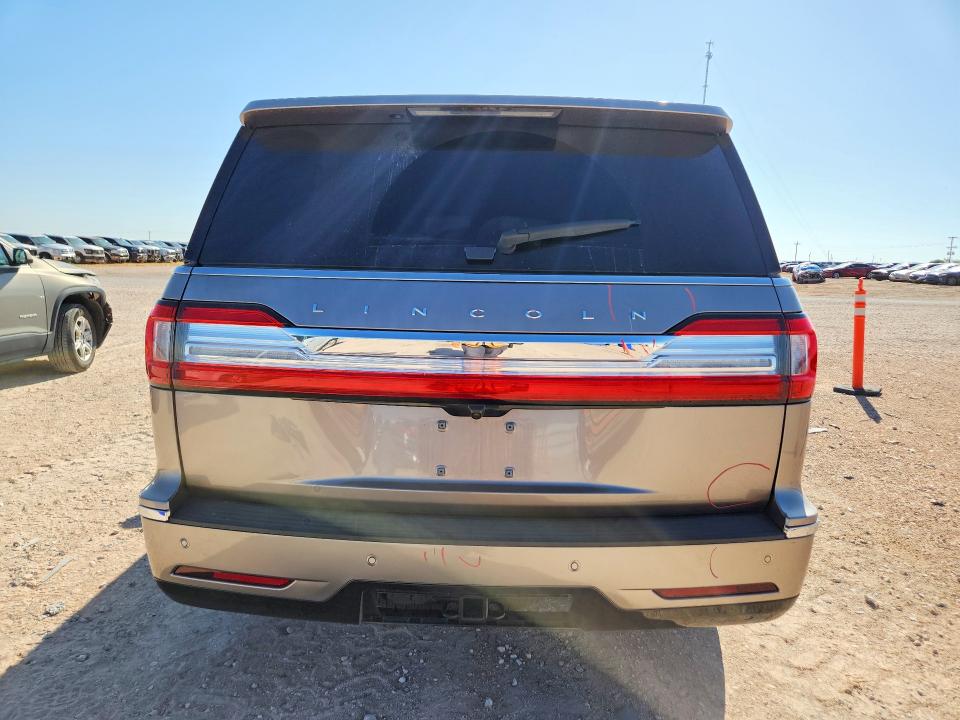 2020 Lincoln Navigator VIN 5LMJJ2LTXLEL01104 COPART salvage auction — FRONT END, TX - SALVAGE VEHICLE TITLE (P), sold $11,100 on 2026-09-30 (photo 6)