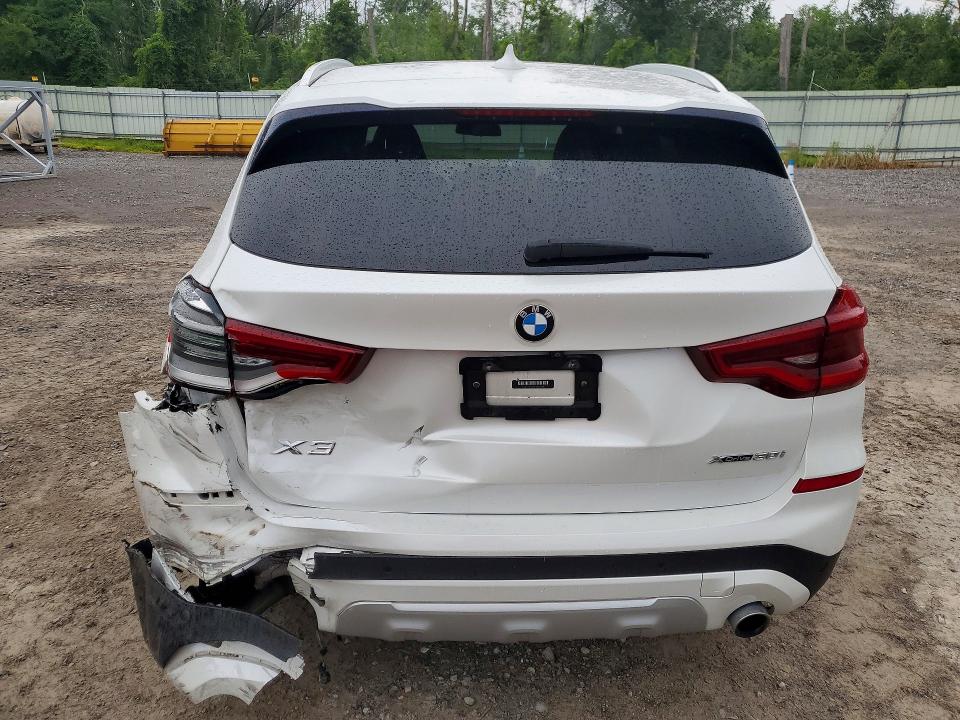 2020 BMW X3 VIN 5UXTY5C09L9C68139 COPART salvage auction — REAR END, Ny - Mv-907A Salvage Certificate, sold $12,600 on 2026-09-04 (photo 6)