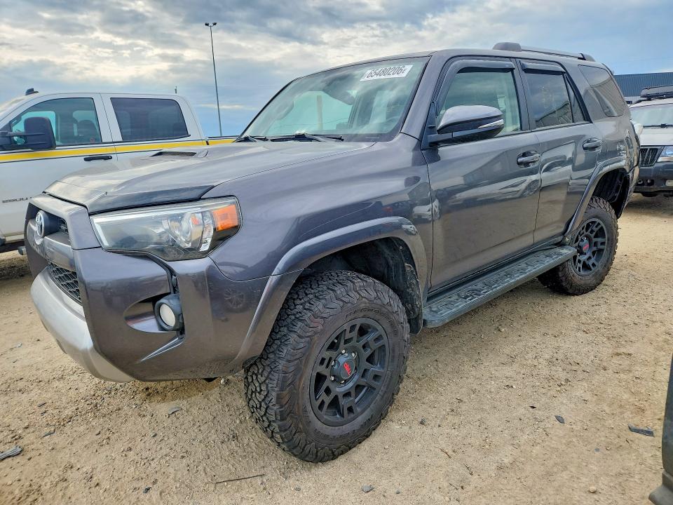2016 Toyota 4runner VIN JTEBU5JR6G5373303 — COPART salvage auction photo