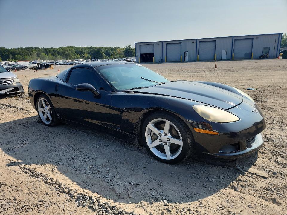 2007 Chevrolet Corvette VIN 1G1YY25U975120663 COPART salvage auction — FRONT END, Tn - Certificate Of Title, sold $12,200 on 2026-08-31 (photo 4)