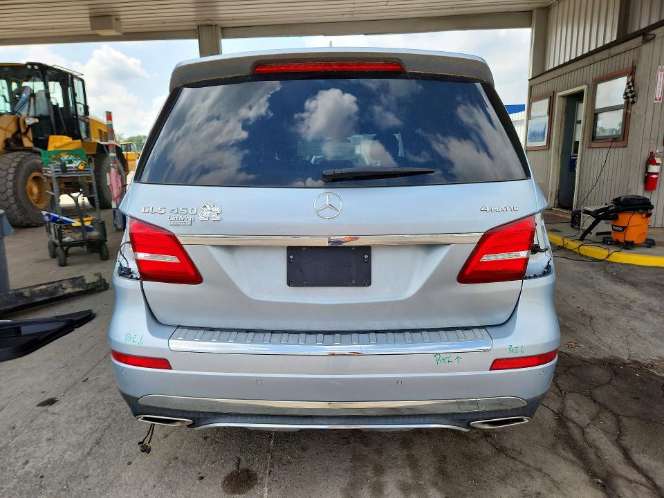 2017 Mercedes-benz Gls-klasse VIN 4JGDF6EE8HA897965 COPART salvage auction — ROLLOVER, In - Cert Of Title-Salvage Title, sold $7,600 on 2026-08-24 (photo 6)