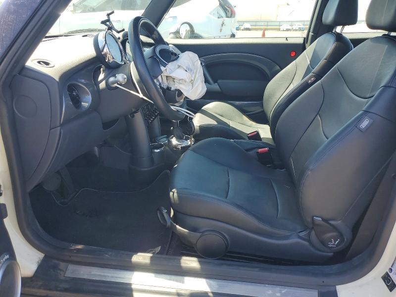 2005 Mini Cooper VIN WMWRC334X5TJ68679 COPART salvage auction — FRONT END, Ca - Salvage Certificate, sold $400 on 2026-08-10 (photo 7)
