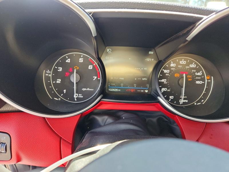 2017 Alfa romeo Giulia VIN ZARFAEBN6H7549224 COPART salvage auction — FRONT END, Ca - Salvage Certificate, sold $1,450 on 2026-09-25 (photo 9)