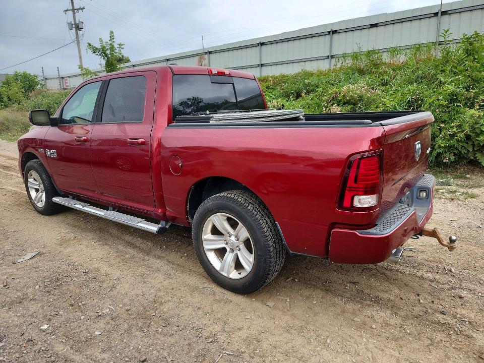 2015 Ram 1500 VIN 1C6RR7MT3FS504718 COPART salvage auction — MECHANICAL, Mi - Dealer Only Clean Title, sold $250 on 2026-08-12 (photo 2)