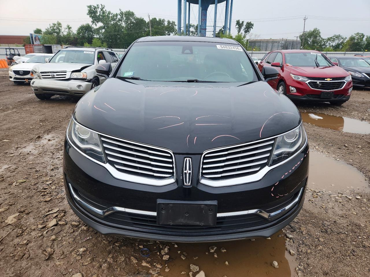 2016 Lincoln MKX VIN 2LMTJ8KR0GBL77408 COPART salvage auction — Rear End, IL - SALVAGE CERTIFICATE, sold $2,850 on 2026-09-18 (photo 5)