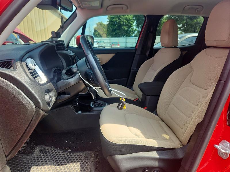 2018 Jeep Renegade VIN ZACCJBBB5JPH12715 COPART salvage auction — FRONT END, Oh - Cert Of Title-Salvage, sold $3,050 on 2026-08-14 (photo 7)