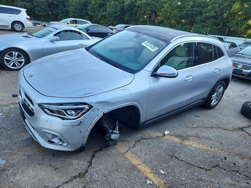 2021 Mercedes-benz Gla-klasse VIN W1N4N4GB7MJ201470 — COPART salvage auction photo