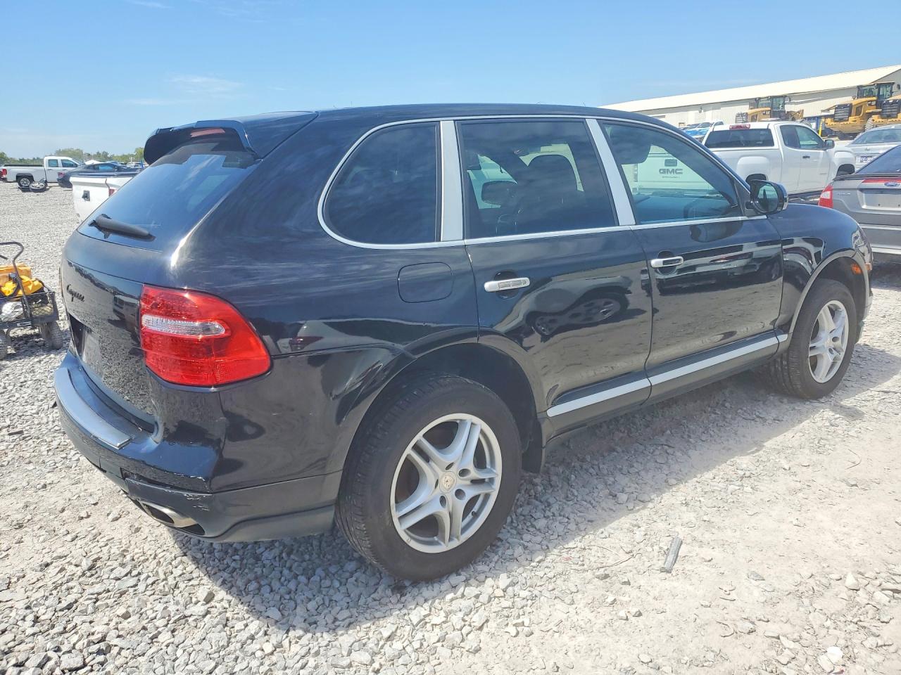 2009 Porsche Cayenne VIN WP1AA29P69LA07915 COPART salvage auction — Rear End, TN - CERTIFICATE OF TITLE, sold $675 on 2026-09-15 (photo 3)