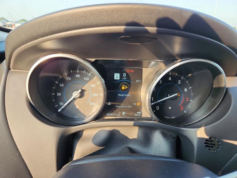 2020 Jaguar F-pace VIN SADCJ2FXXLA630556 COPART salvage auction — MINOR DENT/SCRATCHES, Salvage Title, sold $9,800 on 2026-08-24 (photo 9)