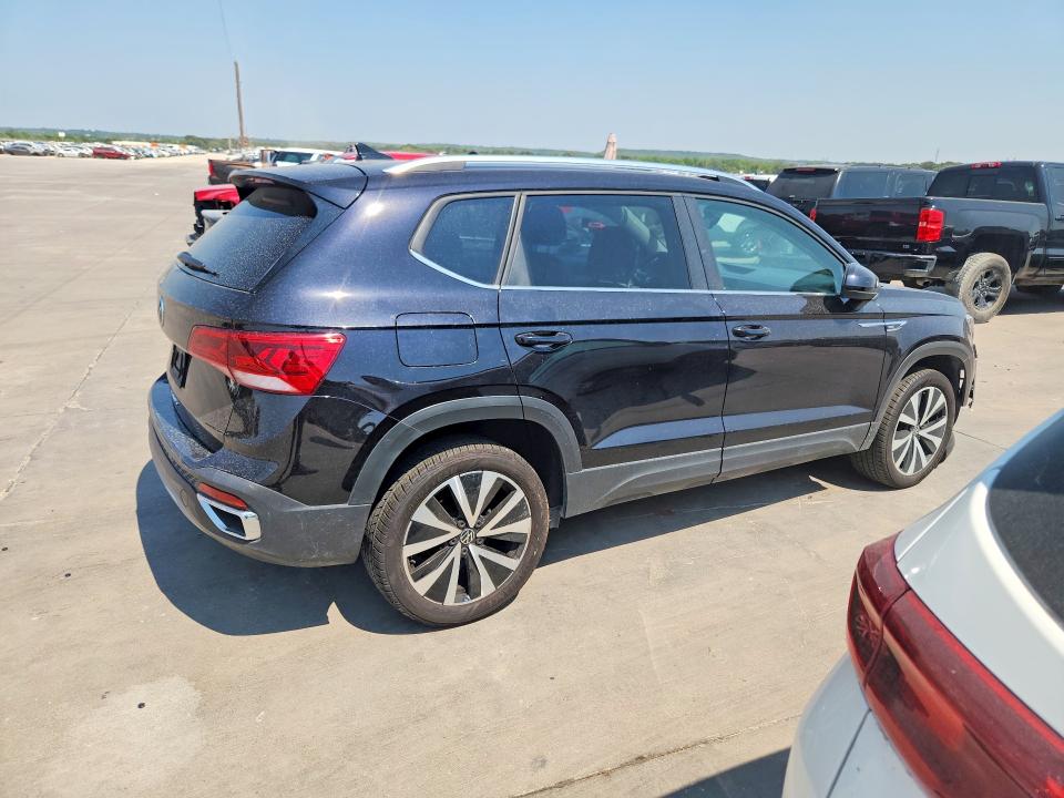 2023 Volkswagen Taos VIN 3VVEX7B21PM381620 COPART salvage auction — FRONT END, Tx - Salvage Vehicle Title, sold $9,600 on 2026-08-24 (photo 3)