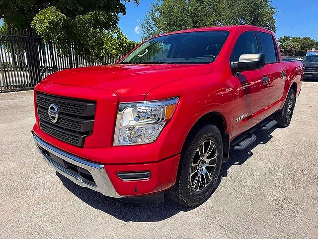 2022 Nissan TITAN VIN 1N6AA1EF1NN100152 — COPART salvage auction photo