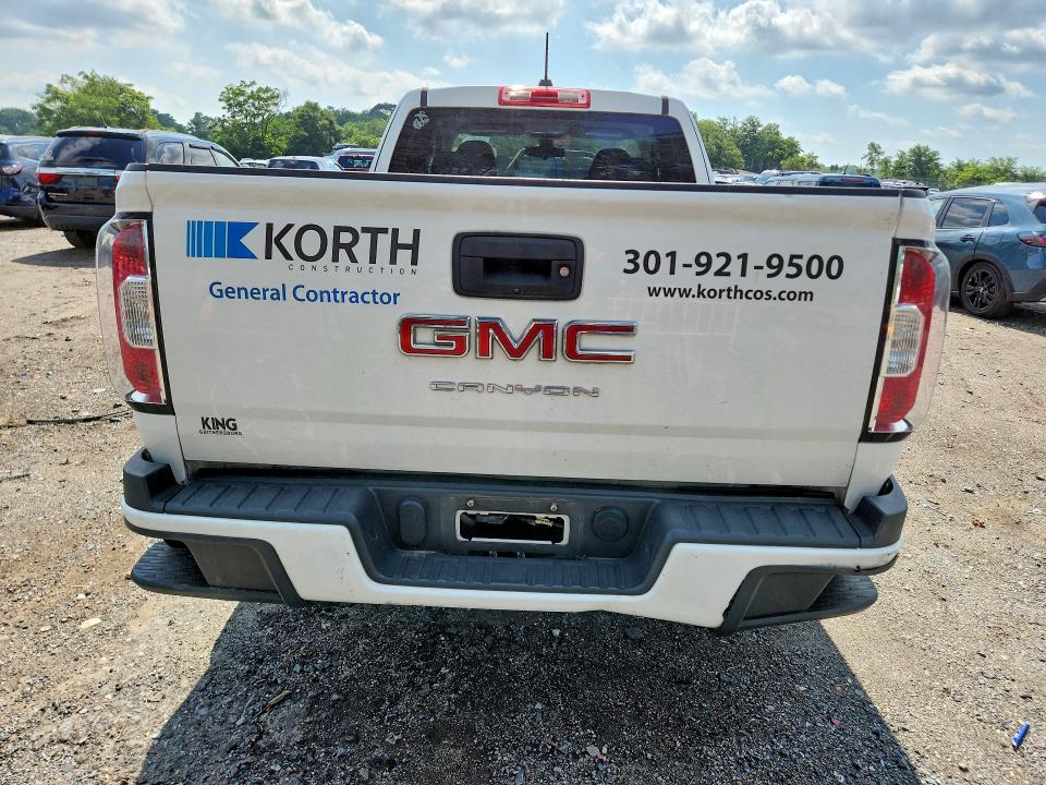 2022 Gmc Canyon VIN 1GTH5BEA4N1109922 COPART salvage auction — MINOR DENT/SCRATCHES, Md - Certificate Of Title, sold $4,800 on 2026-08-27 (photo 6)