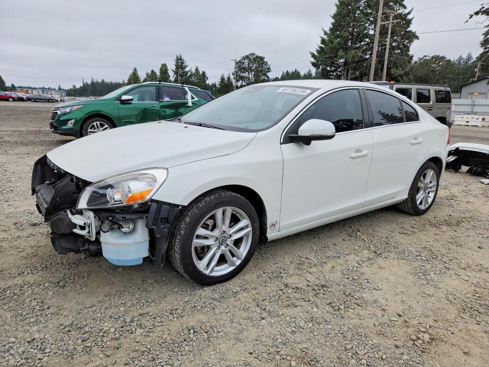 2013 Volvo S60 VIN YV1612FS0D2202367 COPART salvage auction — FRONT END, Wa - Bill Of Sale, sold $2,100 on 2026-08-14 (photo 1)