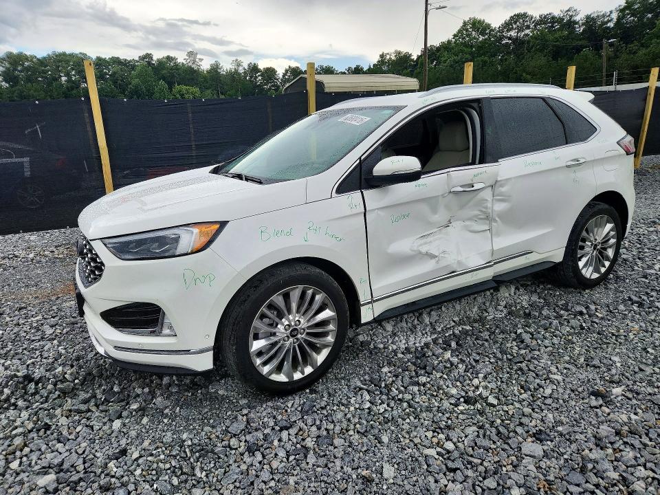 2022 Ford Edge VIN 2FMPK4K90NBA00481 — COPART salvage auction photo