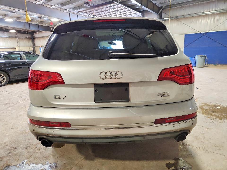 2015 Audi Q7 VIN WA1LGAFEXFD026764 COPART salvage auction — FRONT END, Pa - Certificate Of Salvage, sold $425 on 2026-08-19 (photo 6)