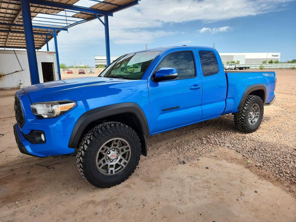 2020 Toyota Tacoma VIN 3TYSZ5AN3LT000862 — COPART salvage auction photo