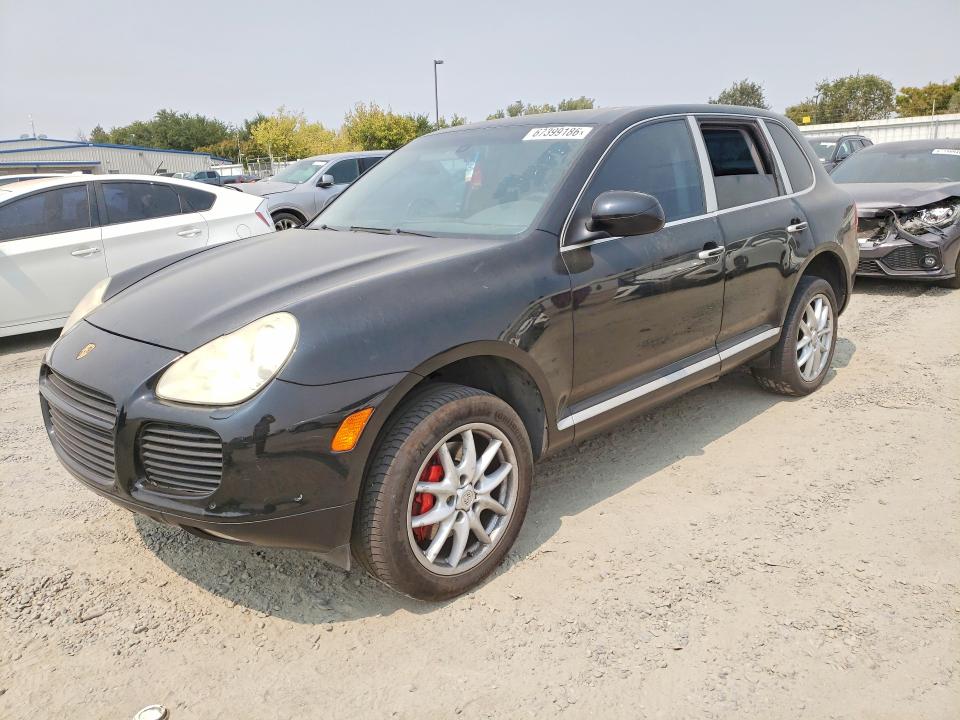 2004 Porsche Cayenne VIN WP1AC29P14LA90138 COPART salvage auction — MECHANICAL, CA - DIS/DLR/EXP APP FOR DUP CLEAN, sold $1,200 on 2026-09-06 (photo 1)