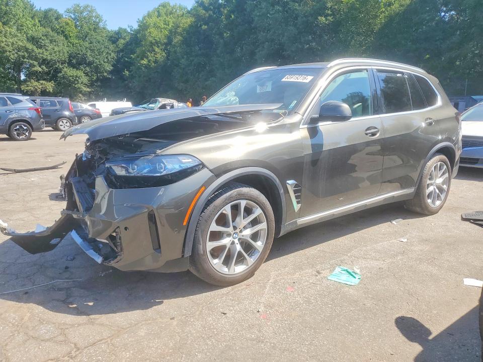 2025 BMW X5 VIN 5UX23EU05S9W72060 — COPART salvage auction photo