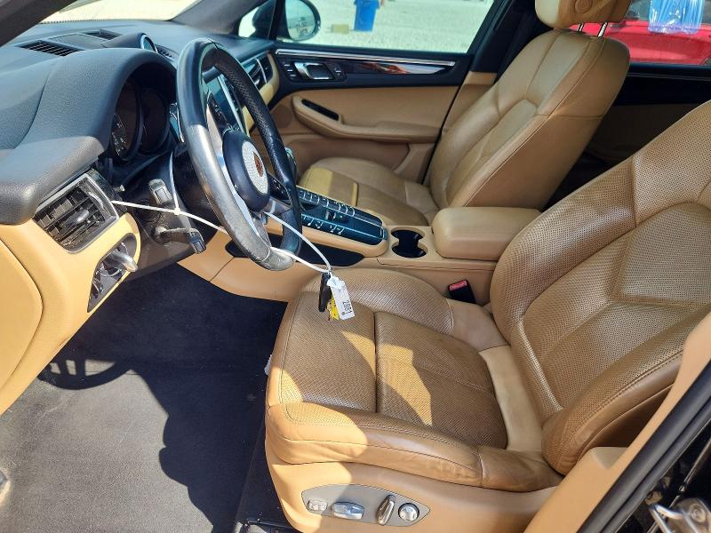 2017 Porsche Macan VIN WP1AA2A5XHLB00591 COPART salvage auction — WATER/FLOOD, Tx - Salvage Title-Flood Damage, sold $6,300 on 2026-08-27 (photo 7)