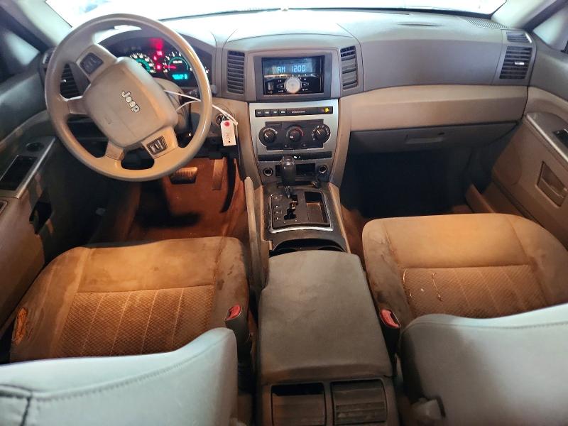 2005 Jeep Grand cherokee VIN 1J4HS48N35C643043 COPART salvage auction — FRONT END, AZ - CERTIFICATE OF TITLE, sold $475 on 2026-09-04 (photo 8)