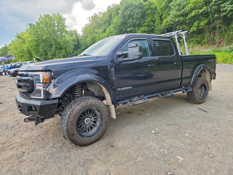 2021 Ford F-250 Super Duty VIN 1FT7W2BT2MEE02207 COPART salvage auction — FRONT END, Ny - Mv-907A Salvage Certificate (P), sold $15,000 on 2026-09-08 (photo 1)