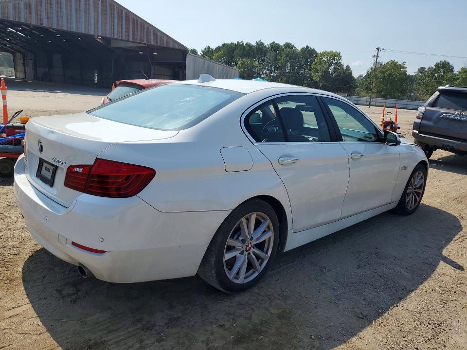 2016 BMW 5 series VIN WBA5B1C55GG128973 COPART salvage auction — ALL OVER, LA - CERT OF TITLE-SALVAGE, sold $2,500 on 2026-08-11 (photo 3)