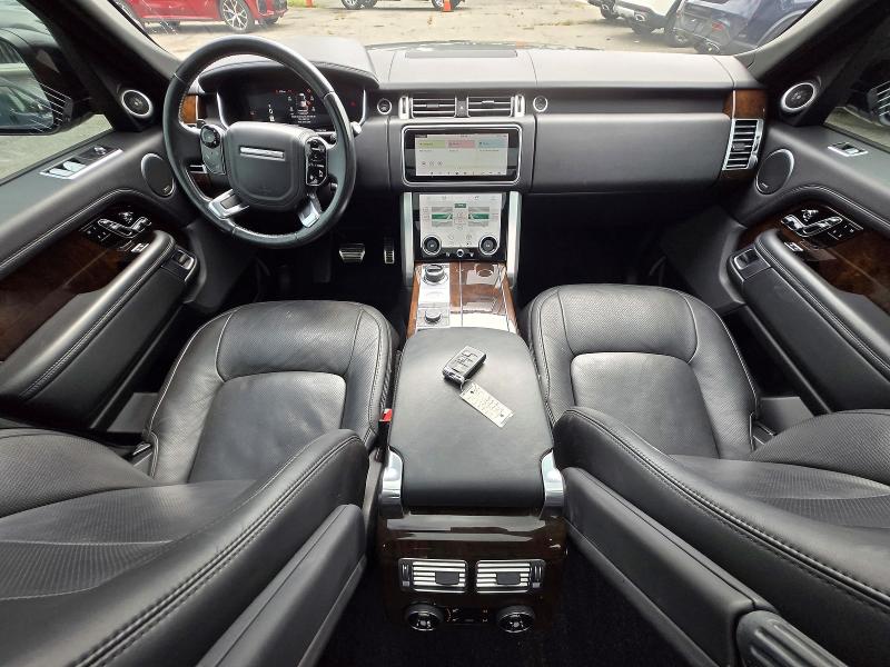 2021 Land rover RANGE ROVER VIN SALGS2RUXMA427558 COPART salvage auction — NORMAL WEAR, TN - CERTIFICATE OF TITLE (P), sold $22,400 on 2026-09-01 (photo 9)