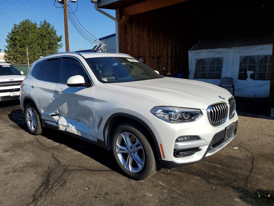 2020 BMW X3 VIN 5UXTY5C06L9C90325 COPART salvage auction — SIDE, Co - Salvage Title, sold $6,800 on 2026-09-08 (photo 4)