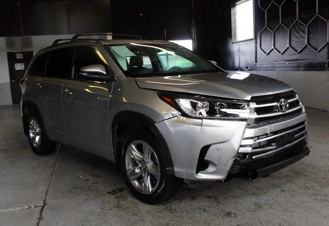 2018 Toyota Highlander hybrid VIN 5TDDGRFHXJS044617 — COPART salvage auction photo