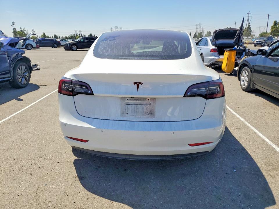2018 Tesla Model 3 VIN 5YJ3E1EA2JF038726 COPART salvage auction — FRONT END, Ca - Salvage Certificate, sold $2,650 on 2026-09-10 (photo 6)