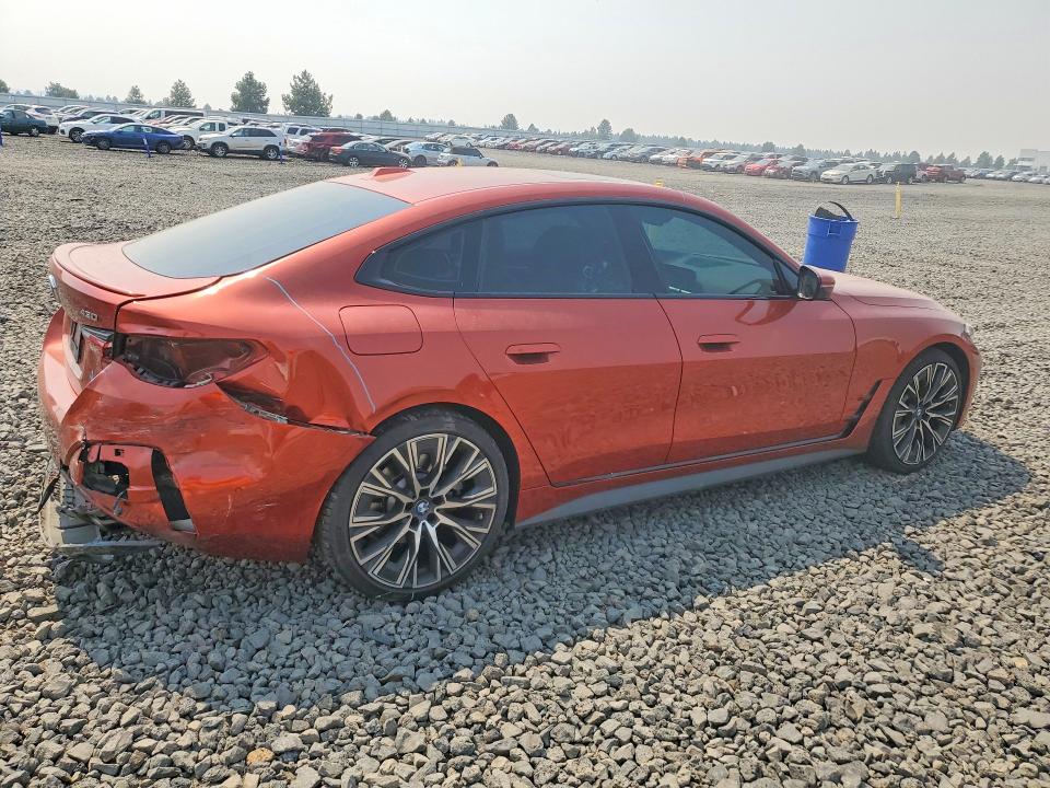 2023 BMW 4er VIN WBA73AV00PFN22880 COPART salvage auction — REAR END, Wa - Bill Of Sale, sold $22,500 on 2026-08-19 (photo 3)