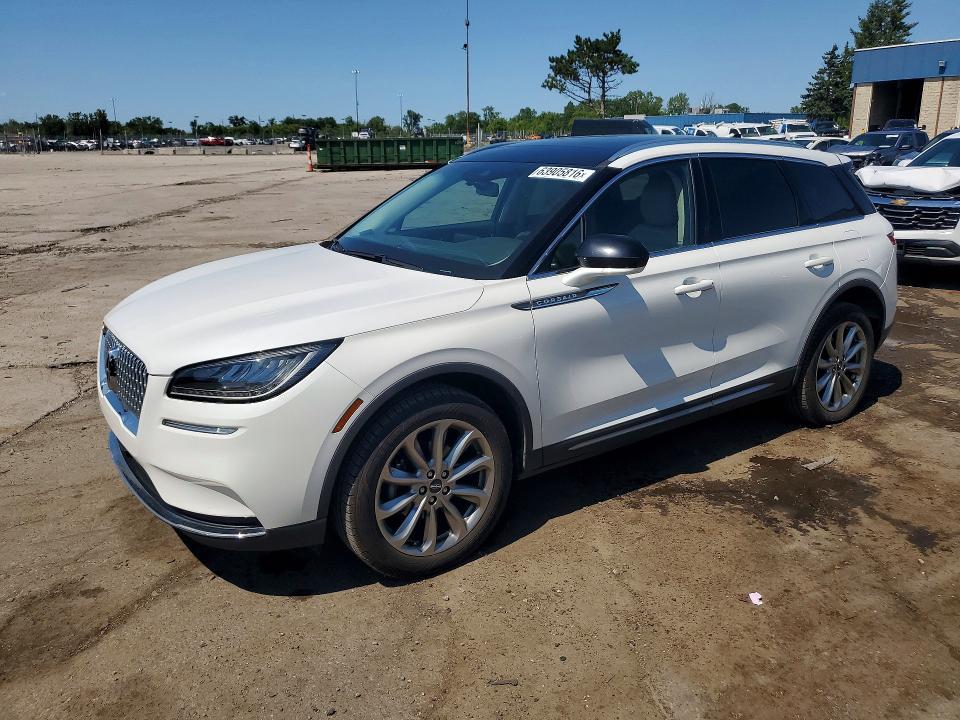 2020 Lincoln Corsair VIN 5LMCJ1D98LUL18608 — COPART salvage auction photo