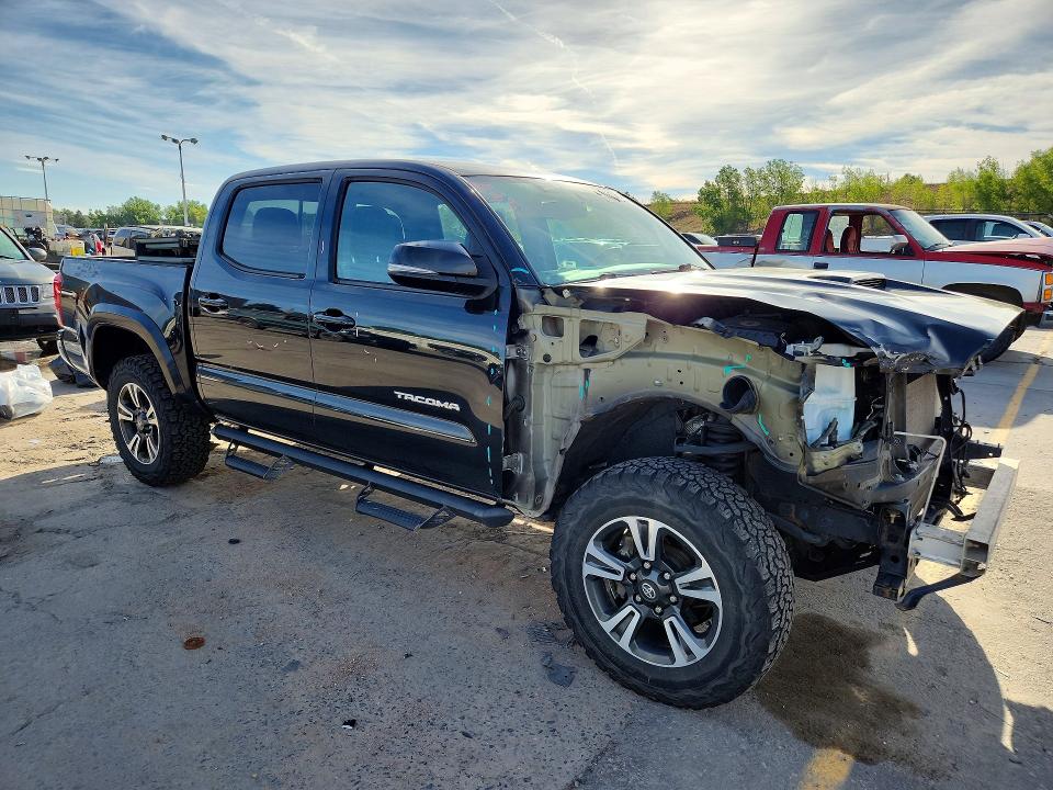 2017 Toyota Tacoma VIN 5TFCZ5AN8HX070584 COPART salvage auction — FRONT END, Co - Public - Salvage Title, sold $13,000 on 2026-08-24 (photo 4)
