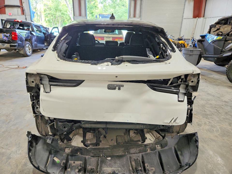 2023 Ford Mustang mach-e VIN 3FMTK4SE4PMA59837 COPART salvage auction — REAR END, Ny - Mv-907A Salvage Certificate, sold $14,000 on 2026-08-24 (photo 6)