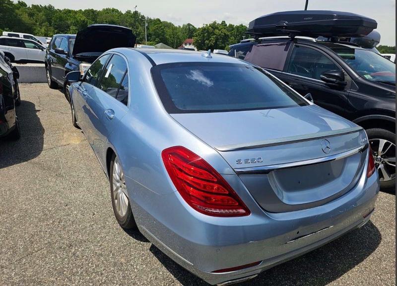 2014 Mercedes-benz S-klasse VIN WDDUG8FB3EA034929 COPART salvage auction — MINOR DENT/SCRATCHES, Ma - Certificate Of Title (P), sold $9,700 on 2026-08-12 (photo 4)